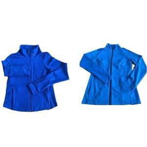 Under Armour Blue jacket bundle of two high neck both size medium